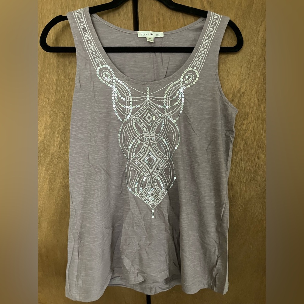NWT Susan Bristol Tank Top